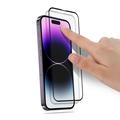 iPhone 15 Pro Max Mocolo Full Dekning Skjermbeskytter - 9H - Svart Kant