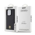 iPhone 15 Pro Max DKNY Repeat Pattern Stack Logo Deksel - MagSafe-kompatibel