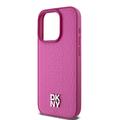 iPhone 15 Pro Max DKNY Repeat Pattern Stack Logo Deksel - MagSafe-kompatibel - Rosa