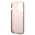 iPhone 15 Pro Max Guess 4G Big Metal Logo Hybrid-deksel - Rosa