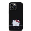 iPhone 15 Pro Max Hello Kitty Daydreaming Liquid Silikondeksel - Svart