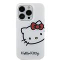 iPhone 15 Pro Max Hello Kitty IML Kitty Hode-deksel - Hvit