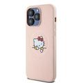 iPhone 15 Pro Max Hello Kitty Kitty Asleep MagSafe-deksel - Rosa