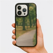 iPhone 15 Pro Max Speil-deksel - MagSafe-kompatibel - Svart