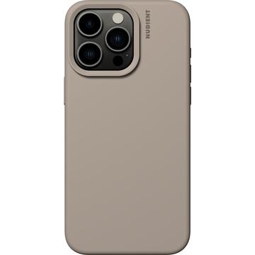iPhone 15 Pro Max Nudient Base Silikondeksel - Beige