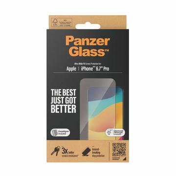 iPhone 15 Pro Max PanzerGlass Ultra-Wide Fit EasyAligner Skjermbeskytter