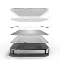 iPhone 15 Pro Max Ringke TG Privacy skjermbeskytter i herdet glass - svart kant