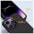 iPhone 15 Pro Max Saii Premium MagSafe Liquid Silikondeksel - Svart