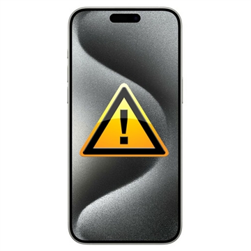 iPhone 15 Pro Max Reparasjon av Ladekontakt Flekskabel - Hvit