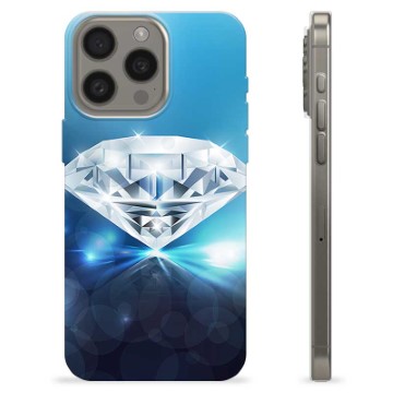 iPhone 15 Pro Max TPU-deksel - Diamant