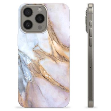 iPhone 15 Pro Max TPU-deksel - Elegant Marmor