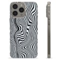 iPhone 15 Pro Max TPU-deksel - Fascinerende Zebra