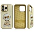 iPhone 15 Pro Nimmy Friends Glasses Cool Hund-deksel - Khaki
