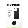 iPhone 15 Pro Nudient Thin-deksel - MagSafe-kompatibelt - Svart