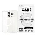 iPhone 15 Pro PanzerGlass Care Urban Combat-deksel - MagSafe-kompatibel - Hvit