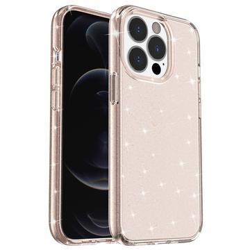 iPhone 15 Pro Stylish Glitter Series Hybrid-deksel