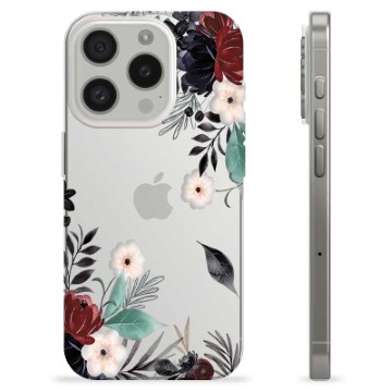 iPhone 15 Pro TPU-deksel - Høstblomster