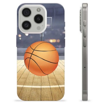iPhone 15 Pro TPU-deksel - Basketball