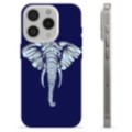 iPhone 15 Pro TPU-deksel - Elefant