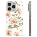 iPhone 15 Pro TPU-deksel - Floral