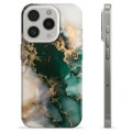 iPhone 15 Pro TPU-deksel - Jade Marmor
