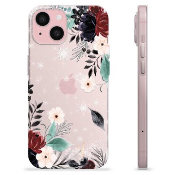 iPhone 15 TPU-deksel - Høstblomster