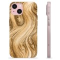 iPhone 15 TPU-deksel - Gylden Sand