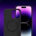 iPhone 15 Tech-Protect Silicone MagSafe Deksel - Titan