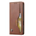 iPhone 16 Kortsett lommebokveske - brun