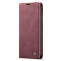 iPhone 16 Caseme 013 Series Lommebok-deksel - Vinrød
