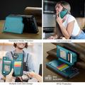 iPhone 16 Caseme C22-etui RFID-kortlommebok - grønn