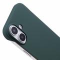 iPhone 16 Rammeløs Plast Deksel - Mørkegrønn