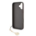 iPhone 16 Guess 4G Charms Collection Hybrid-deksel - Brun