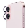 iPhone 16/16 Plus Hat Prince Kamera Linse Beskytter - Lilla
