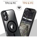 iPhone 16 JT Berlin Pankow Hybrid MagSafe-deksel - svart / klar