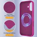 iPhone 16 Liquid Silikondeksel - MagSafe-kompatibel - Lilla