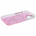iPhone 16 MagSafe-Epoxy-deksel med glitter paljetter - Varm Rosa