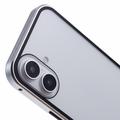 iPhone 16 Magnetisk Deksel med Herdet Glass - Privacy