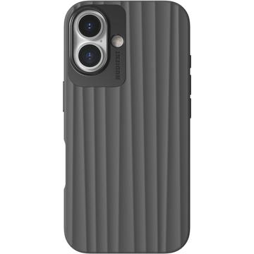 iPhone 16 Nudient Bold-deksel - MagSafe-kompatibel - Storm Svart