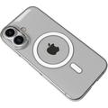 iPhone 16 Nudient Thin Deksel - kompatibel med MagSafe - Gjennomsiktig