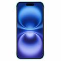 iPhone 16 Plus Rammeløs Plast Deksel - Lysecyan