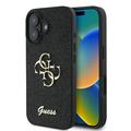 iPhone 16 Plus Guess Fixed Glitter 4G Metal Logo Deksel