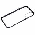iPhone 16 Plus Magnetisk Deksel med Herdet Glass - Privacy