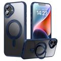 iPhone 16 Plus Hybriddeksel med Magnetisk Stativ