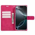 iPhone 16 Plus Mercury Goospery Blue Moon lommebokveske - Varm Rosa