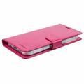 iPhone 16 Plus Mercury Goospery Blue Moon lommebokveske - Varm Rosa
