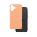 iPhone 16 Plus PanzerGlass Care Fearlessly Fashionable-Deksel- MagSafe-kompatibel - Ferskenfarget