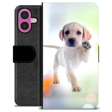 iPhone 16 Plus Premium Lommebok-deksel - Hund