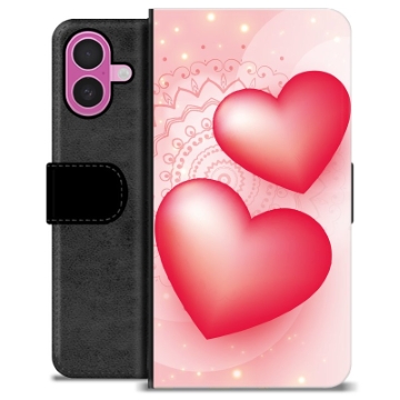iPhone 16 Plus Premium Lommebok-deksel - Love