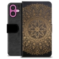 iPhone 16 Plus Premium Lommebok-deksel - Mandala